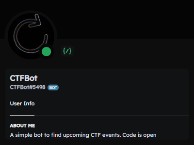 ctfbot discord bot thumbnail